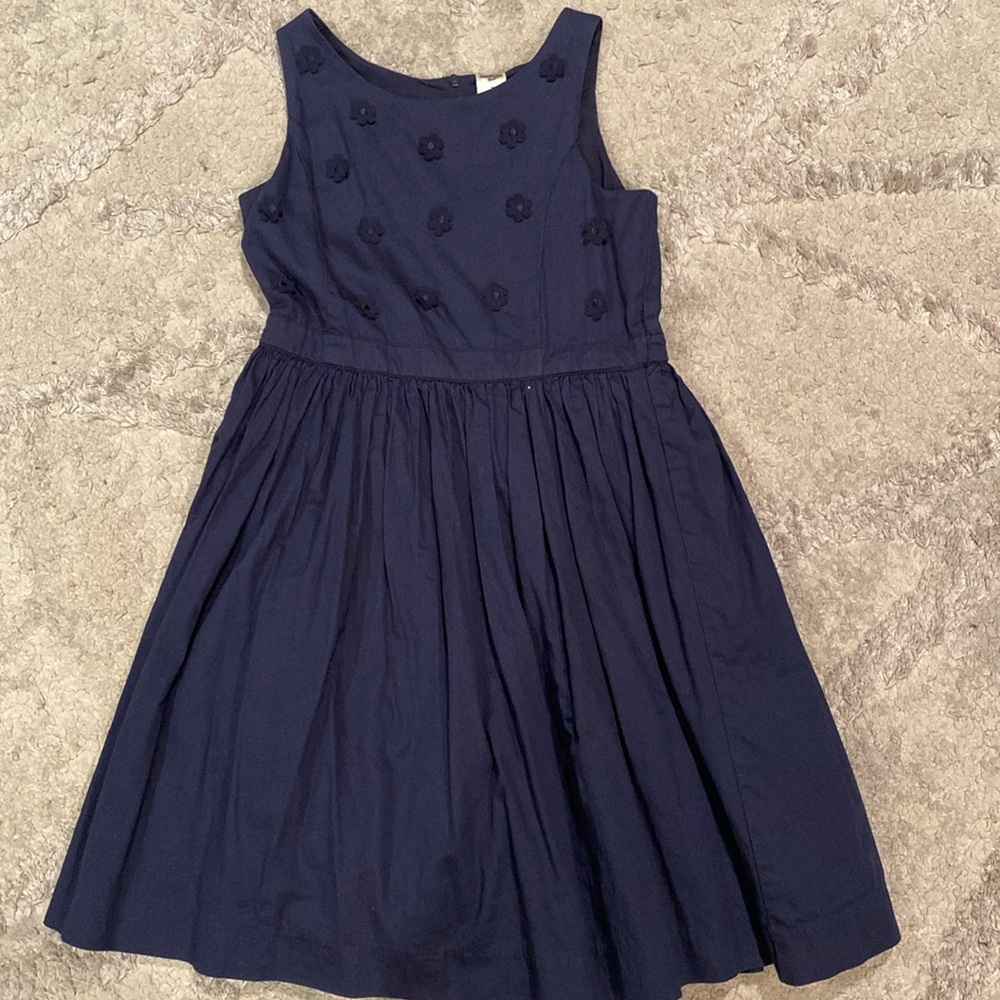 Navy blue dress for 7 years old